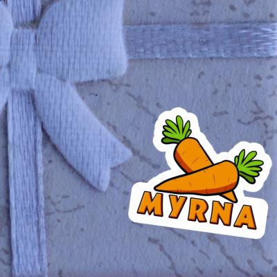Myrna Sticker Carrot Myrna Sticker Carrot Image