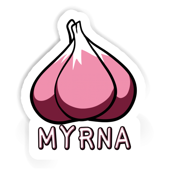 Garlic clove Sticker Myrna Garlic clove Sticker Myrna Image