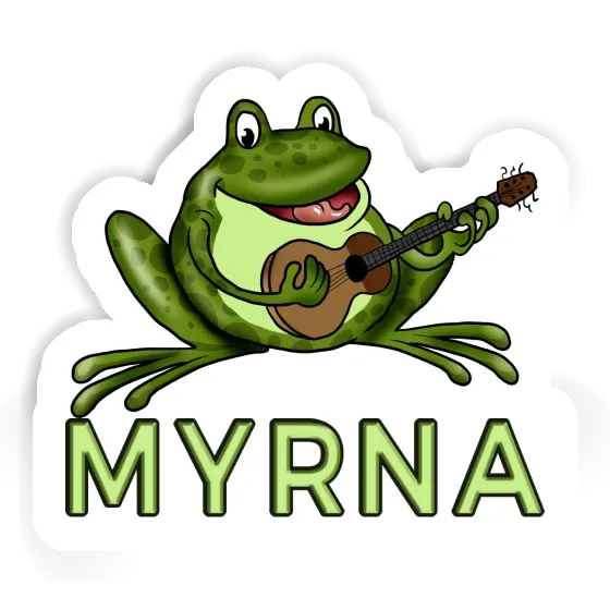 Autocollant Grenouille Myrna Notebook Autocollant Grenouille Myrna Notebook Image