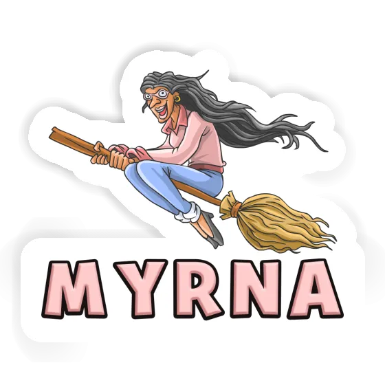 Myrna Aufkleber Lehrerin Myrna Aufkleber Lehrerin Image