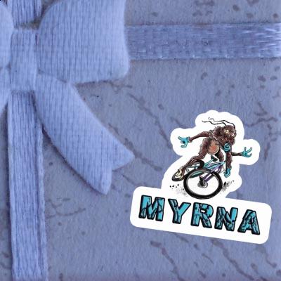 Biker Sticker Myrna Image