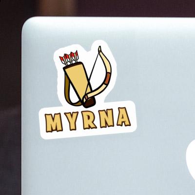 Myrna Sticker Pfeilbogen Gift package Image