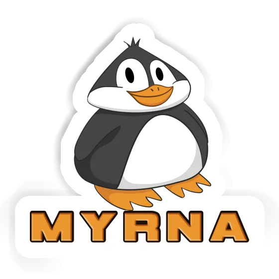 Myrna Autocollant Pingouin Notebook Myrna Autocollant Pingouin Gift package Image