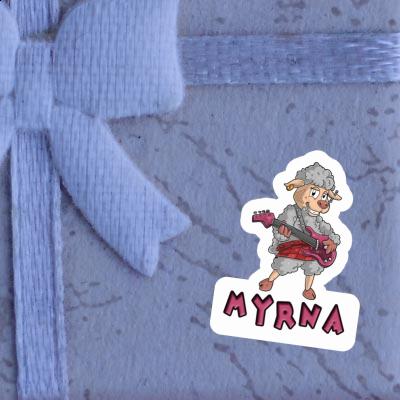 Myrna Autocollant Rockergirl Notebook Myrna Autocollant Rockergirl Gift package Image