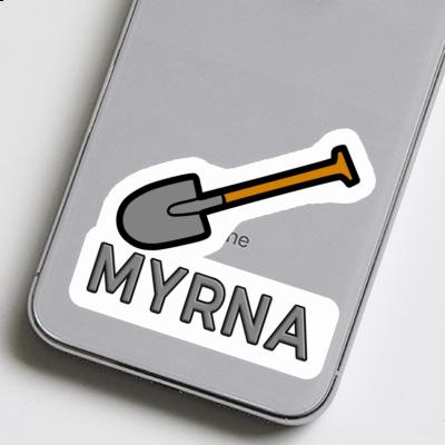 Schaufel Sticker Myrna Gift package Image