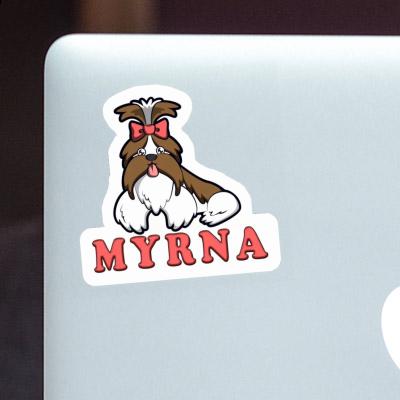 Sticker Myrna Shih Tzu Notebook Image