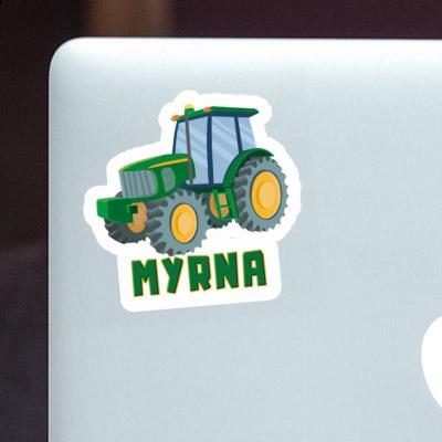 Myrna Autocollant Tracteur Myrna Autocollant Tracteur Image