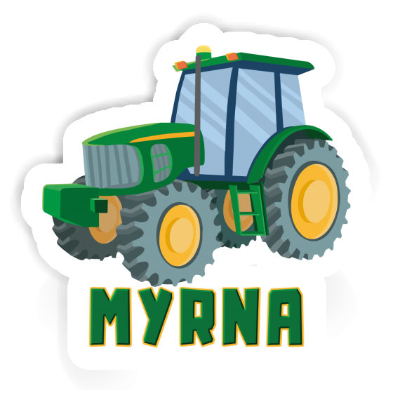 Myrna Autocollant Tracteur Notebook Myrna Autocollant Tracteur Gift package Image