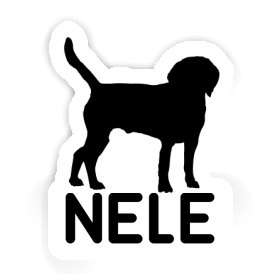 Nele Sticker Dog Image