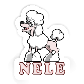 Nele Sticker Poodle Image