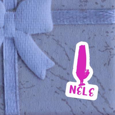 Aufkleber Windsurfer Nele Laptop Image