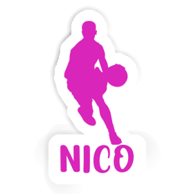 Basketball Player Sticker Nico Image