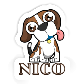 Beagle Sticker Nico Image