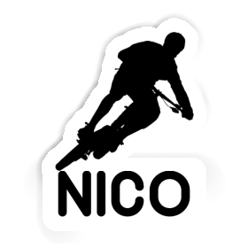 Biker Sticker Nico Image