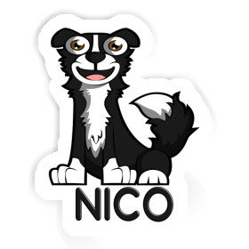 Sticker Border Collie Nico Image