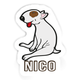 Hund Sticker Nico Image