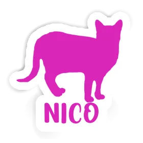 Sticker Cat Nico Image