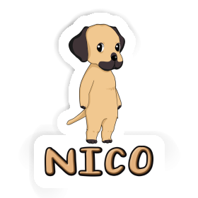 Rhodesian Ridgeback Sticker Nico Image