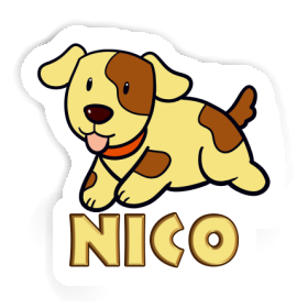 Dog Sticker Nico Image