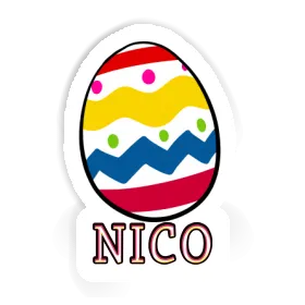 Nico Sticker Easter Egg Image