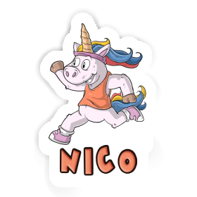 Nico Sticker Jogger Image