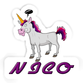 Sticker Nico Unicorn Image