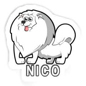 Sticker Nico German Spitz Image