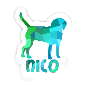 Sticker Dog Nico Image