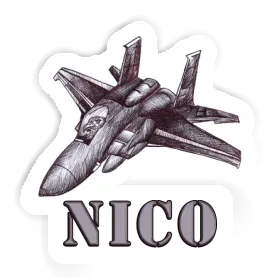 Jet Sticker Nico Image