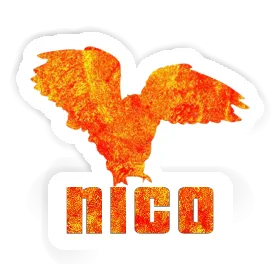 Sticker Nico Owl Image