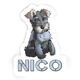 Sticker Nico Schnauzer Image