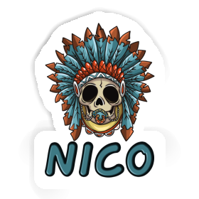 Sticker Baby-Skull Nico Image