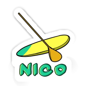 Stand Up Paddle Sticker Nico Image