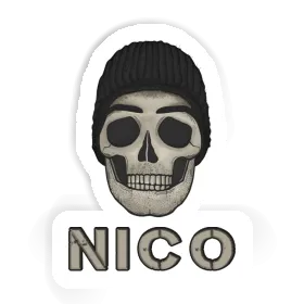 Sticker Nico Skull Image