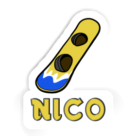 Wakeboard Sticker Nico Image