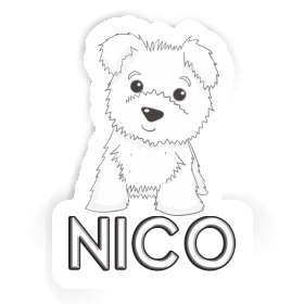 Westie Sticker Nico Image