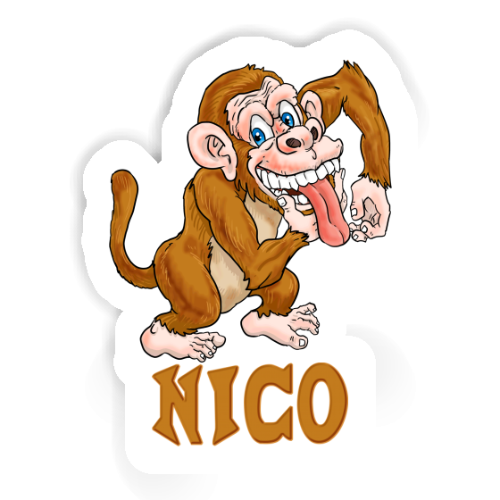 Sticker Nico Gorilla Gift package Image