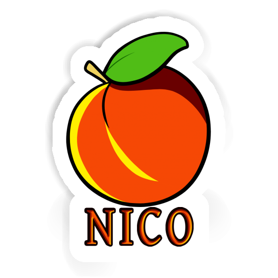 Sticker Apricot Nico Notebook Image