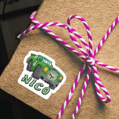 Race car Sticker Nico Gift package Image