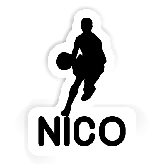 Sticker Nico Basketball Player Gift package Image