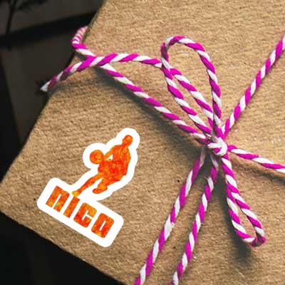 Nico Sticker Basketball Player Gift package Image