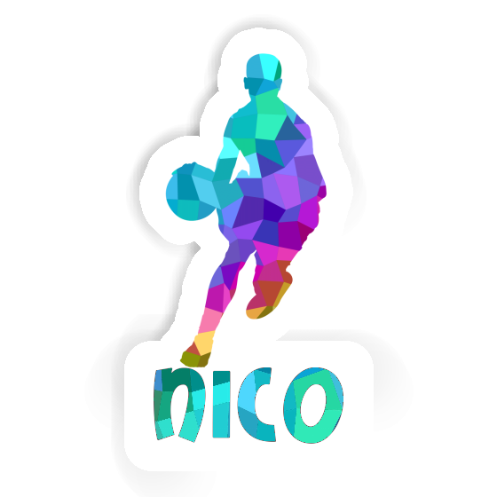 Nico Sticker Basketball Player Gift package Image