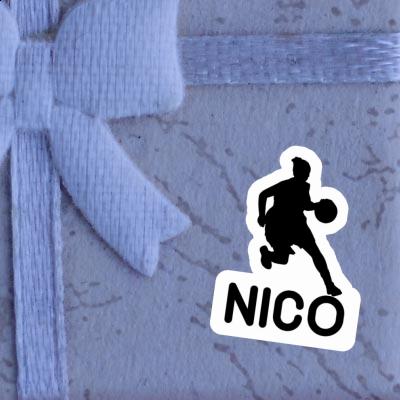 Sticker Nico Basketball Player Gift package Image