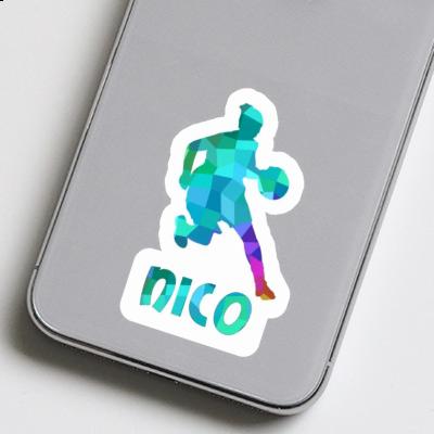 Sticker Basketball Player Nico Gift package Image