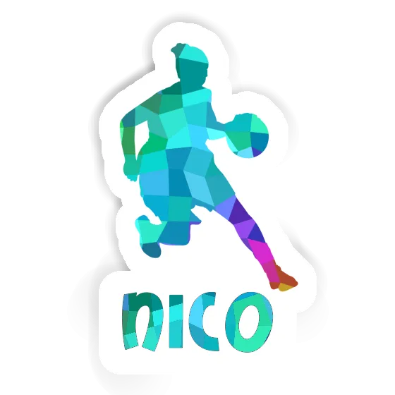 Sticker Basketball Player Nico Gift package Image