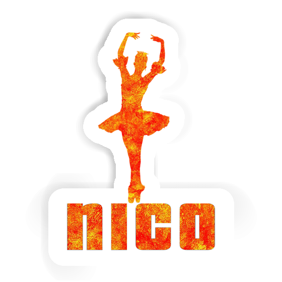 Ballerine Autocollant Nico Gift package Image