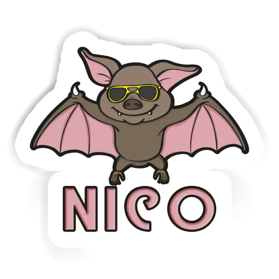 Sticker Fledermaus Nico Image