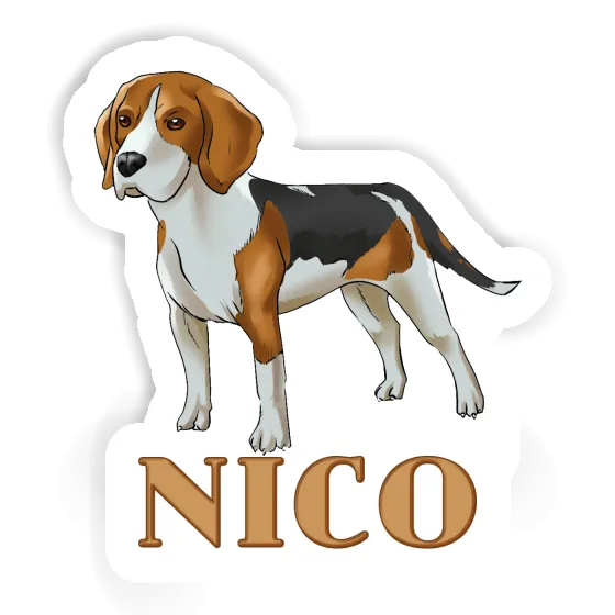 Sticker Nico Beagle Image