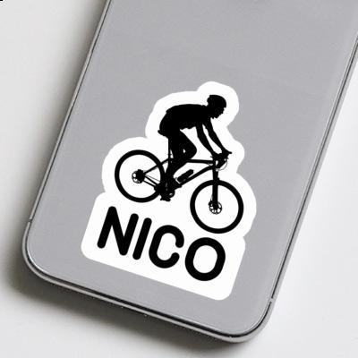 Sticker Nico Biker Notebook Image