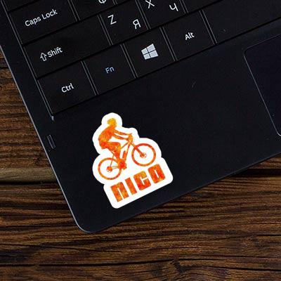 Sticker Nico Biker Laptop Image